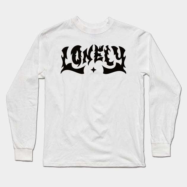 Lonely Long Sleeve T-Shirt by Unvicible